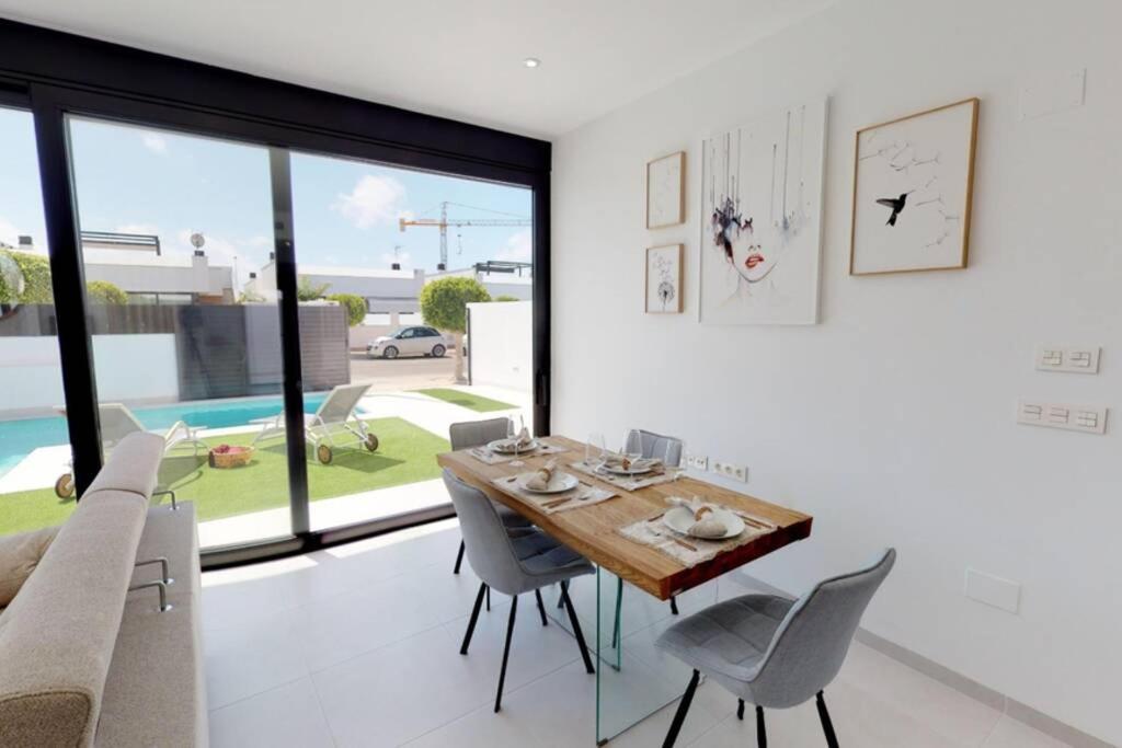 Premium Strandnaera Villa Lo Pagan -Byggd 2020 San Pedro del Pinatar Exterior foto